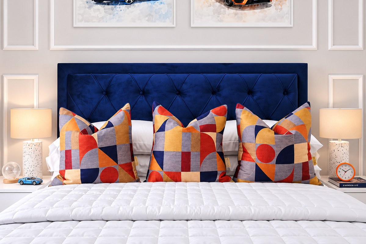 Contemporary children's bedroom designed by NateBel Interiors